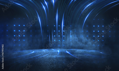 Abstract modern futuristic ...