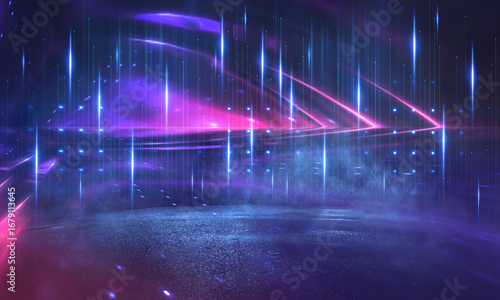 Abstract modern futuristic ...