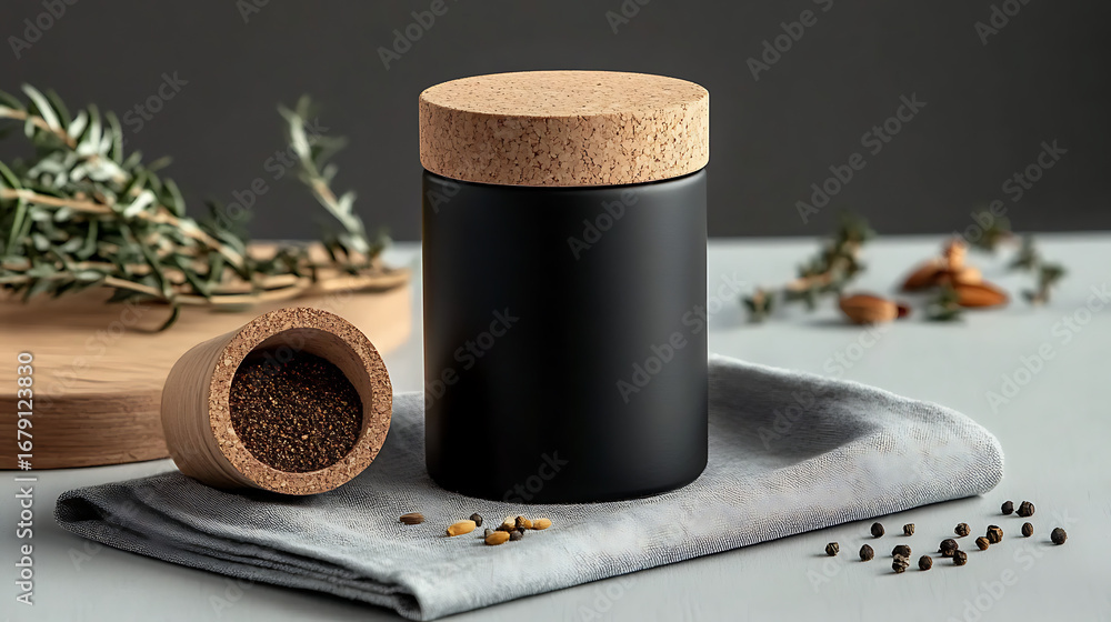 Naklejka premium wine and cinnamon