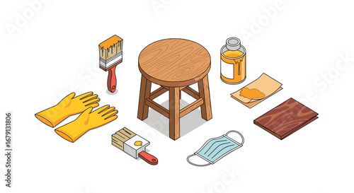 Restoring furniture a detailed guide to refinishing wooden stools and accessories for a complete makeover
