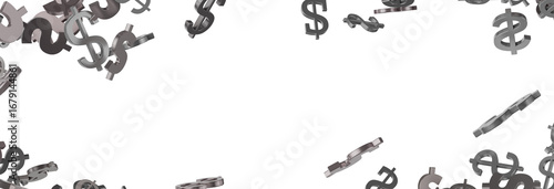 Animated orange dollar back...