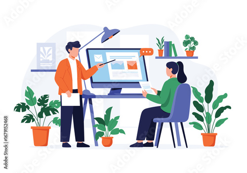 Digital marketing training session for effective online business growth strategies