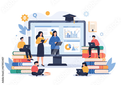 Online learning digital education business growth success strategy research knowledge