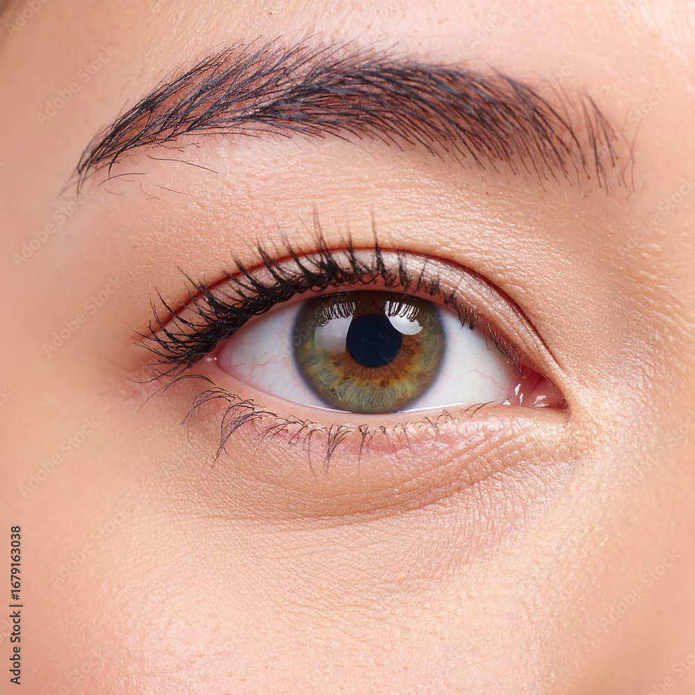 Fototapeta premium Close-up of a woman's eye