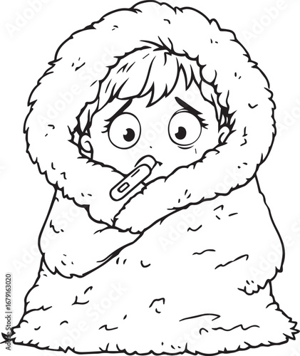 “The Blanket That Became a Mood” (or) “Thermometer of Truth, Hood of Denial”