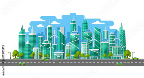 green city background