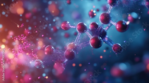 Futuristic Vision of Molecular Structures in Advanced Medicine