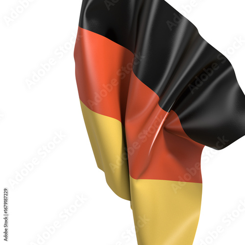 A flowing German flag again...