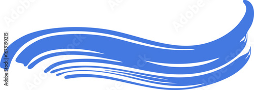 brush stroke effect