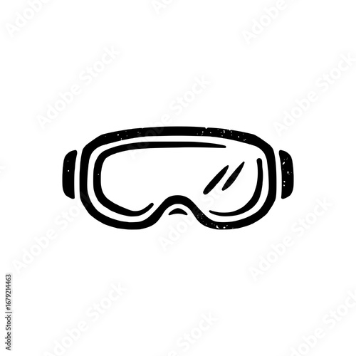 Essential vintage goggles for dust and mud protection. A must-have element for retro-themed racing and adventure gear layouts