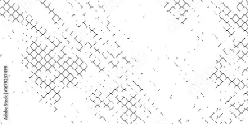 Mesh texture for fishing nets. Grunge pattern for sportswear or soccer goal, volleyball net, basketball hoop, hockey, athletics, vector