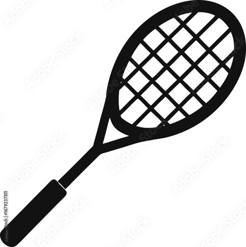 tennis racket vector illustration