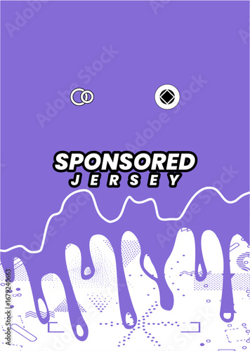 Abstract background for sports jersey pattern