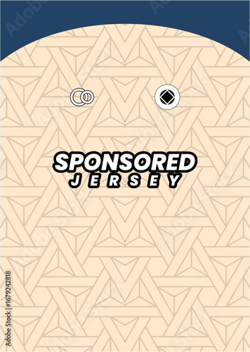Abstract background for sports jersey pattern