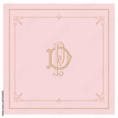 PD, DP, logo PD, Letter PD,  Monogram PD,Wedding Monogram, Wedding Logo, Logo Design , Monogram Vintage