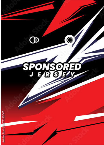 Abstract background for sports jersey pattern