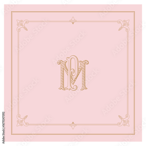 PM, MP, logo PM, Letter PM,  Monogram PM,Wedding Monogram, Wedding Logo, Logo Design , Monogram Vintage