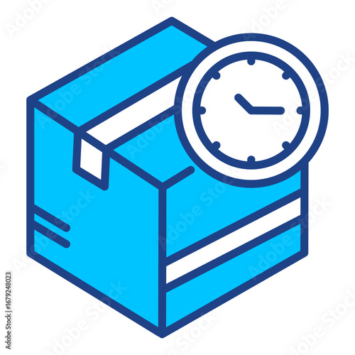 Delivery Date Simple Vector Icon Collection