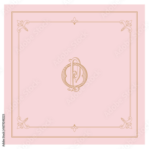 PO, OP, logo PO, Letter PO,  Monogram PO,Wedding Monogram, Wedding Logo, Logo Design , Monogram Vintage