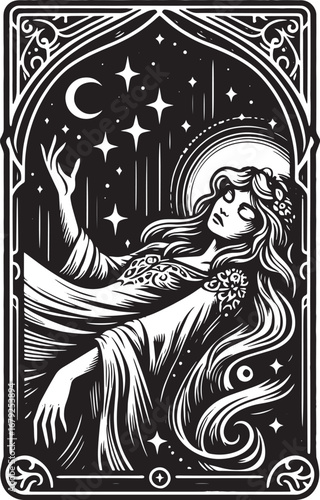 Intricate Black and White Mandala Design Featuring Lungs, Representing Health and Wellness