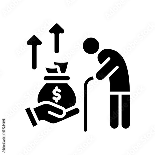 Retirement Fund glyph icon