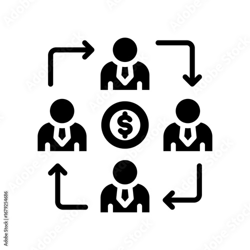 Mutual Fund glyph icon