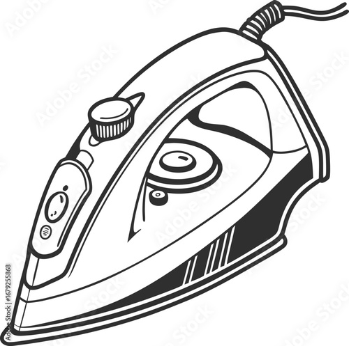 iron vector illustration