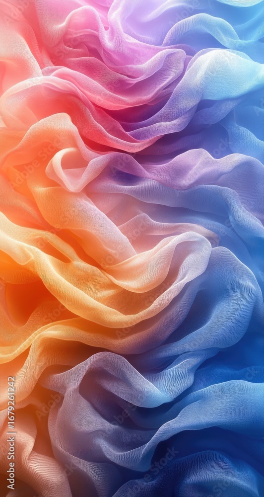 Obraz premium Colorful silk background