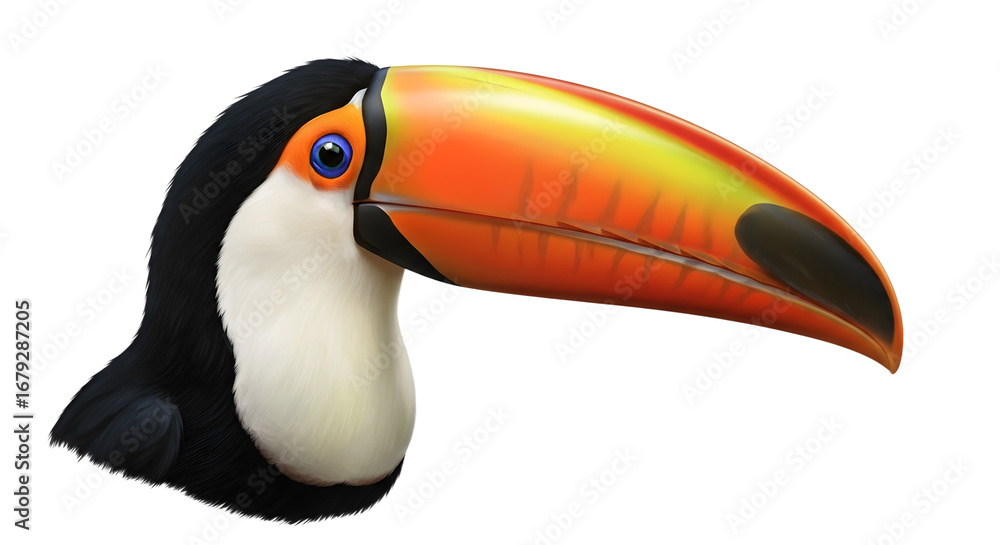 Fototapeta premium Toucan bird illustration