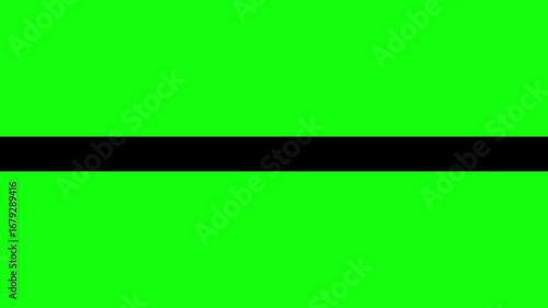 Simulated television turning on & off with chroma key screen. Vintage switch on off television concept animation. tv screen noise glitch effect 4k animated video
