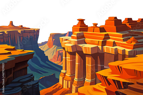 Grand Canyon National Park breathtaking cliffs, natural wonder America, historic landscape iconic desert rock formation