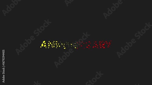 Wallpaper Mural Anniversary Particle Text Reveal Animation | 4K Celebration Promo Torontodigital.ca