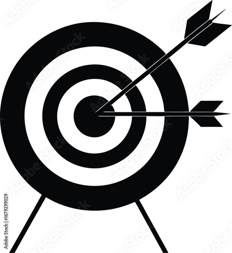 Target icon vector image can be used for public relations agency