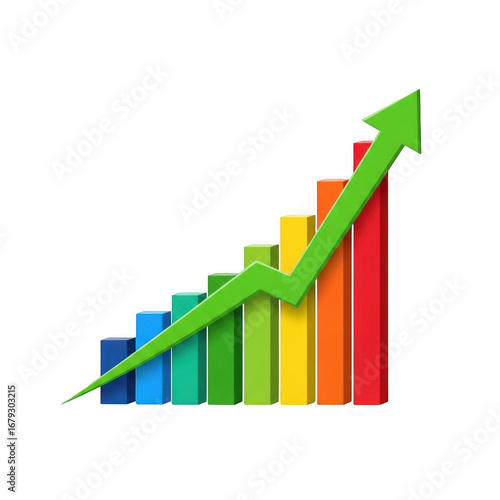 Growth chart isolated on transparent background Free Download Growth chart isolated on transparent background - GFXLoad