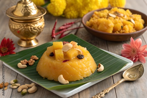 Pineapple Rava Kesari Recipe | South Indian Festive Sweet