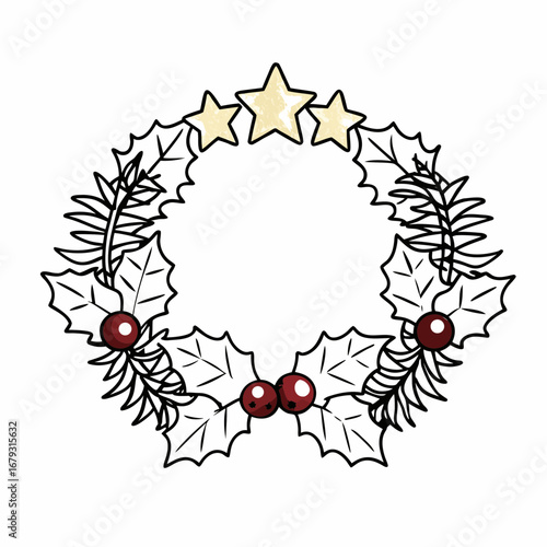 vector illustration of a spider