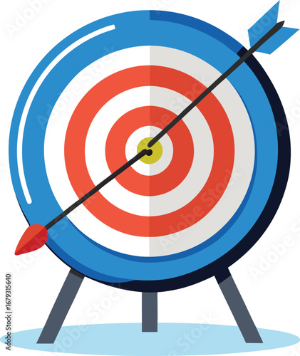 Target icon vector image can be used for public relations agency