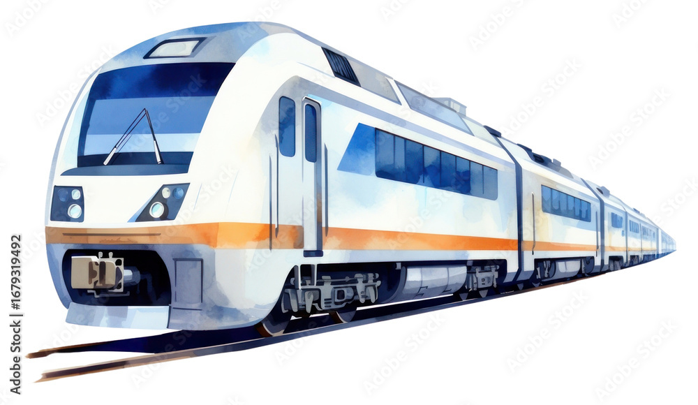 Naklejka premium PNG Train train locomotive vehicle.