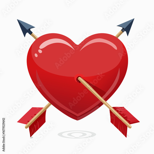 Herz mit Pfeil – Valentinstag