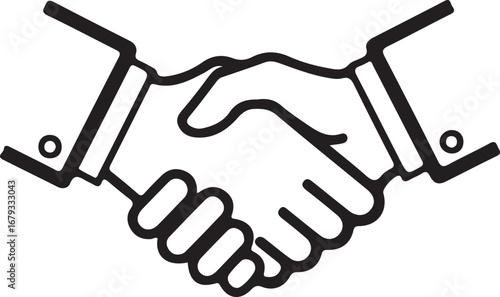 handshake vector logo