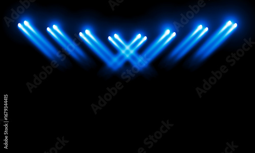 Versus Screen For Fight of sport and game Sport. spotlight floodlights bright stadium lights Background Concept vector design