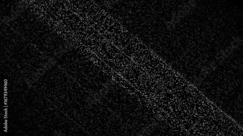 Retro ancient TV device analog white noise. Seamless looped tv snow or noise background. Detuned analog televisor, Old Retro TV - caused by bad signal reception.