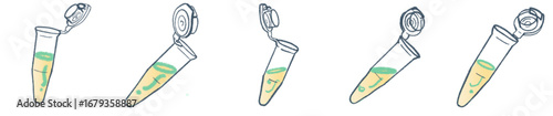 Scientific Laboratory Micro Tube PNG Clipart for Experiment Design