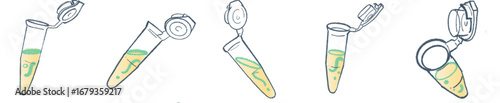 Scientific Laboratory Micro Tube PNG Clipart for Experiment Design
