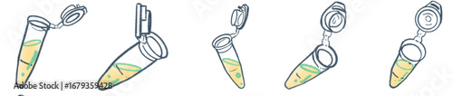 Scientific Laboratory Micro Tube PNG Clipart for Experiment Design