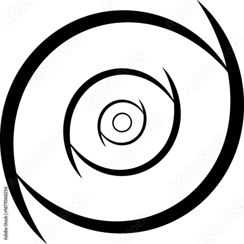 Whirlwind of Curves A mesmerizing asset with a spiral of abstract designs (10)