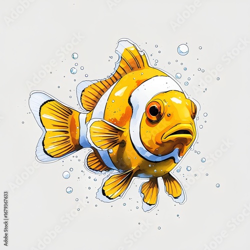 fish in the water