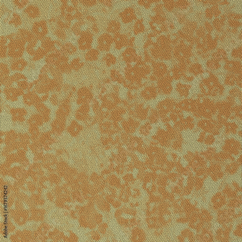Abstract leopard print pattern background with tan and brown shades for design element