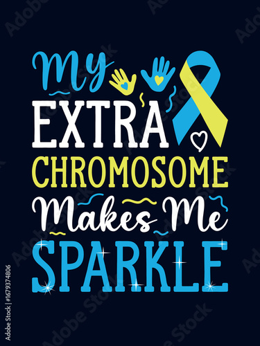 Down Syndrome Awareness T-Shirt Design
