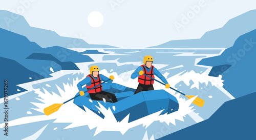 Thrilling Whitewater Rafting Experience: Conquer Rapids While Exploring Rivers in Nature